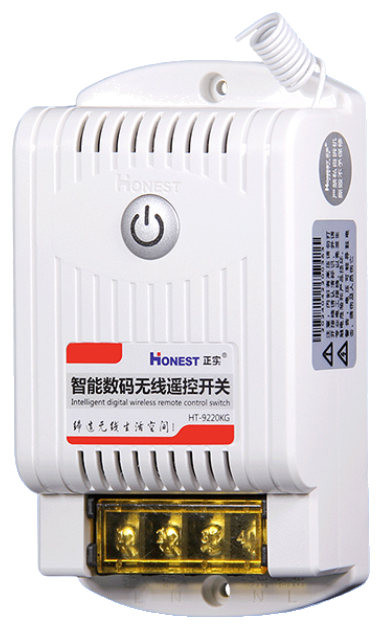 HT-9220KG receiver with on-device power button
